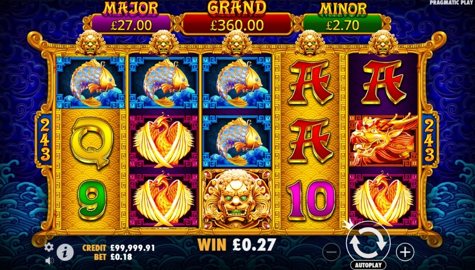 Tema e Símbolos 5 Lions Gold™