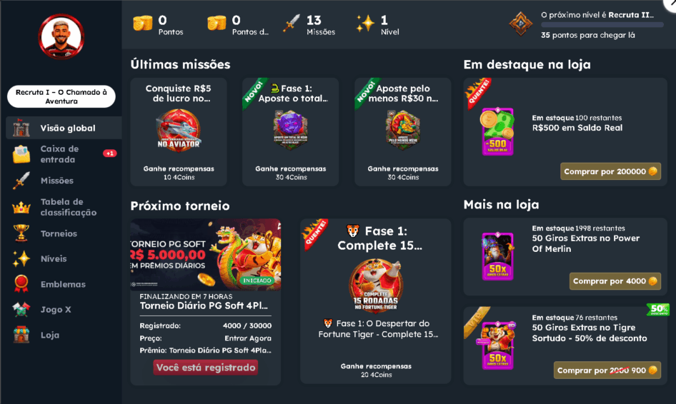 4play-cassino-programa-de-fidelidade