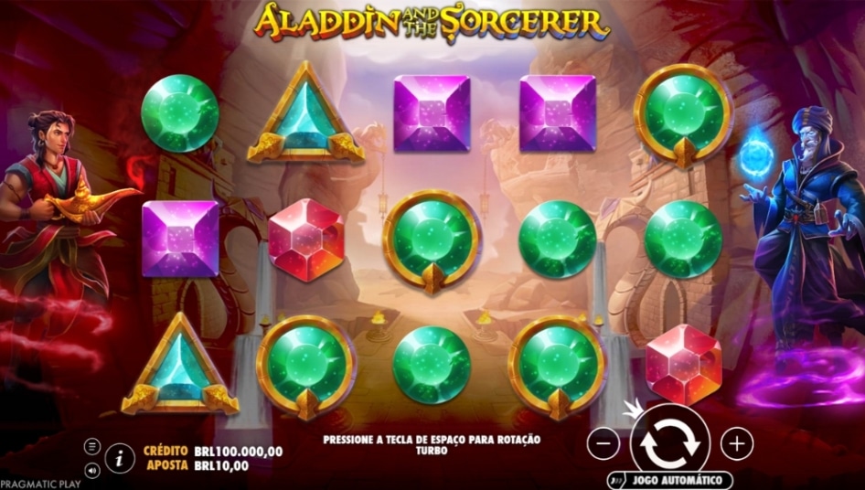 Aladdin and the Sorcerer™ por Pragmatic Play