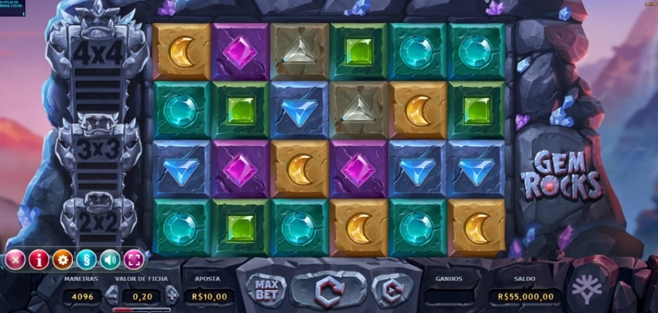 Gem Rocks por Yggdrasil