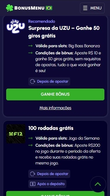 Screenshot applicativo