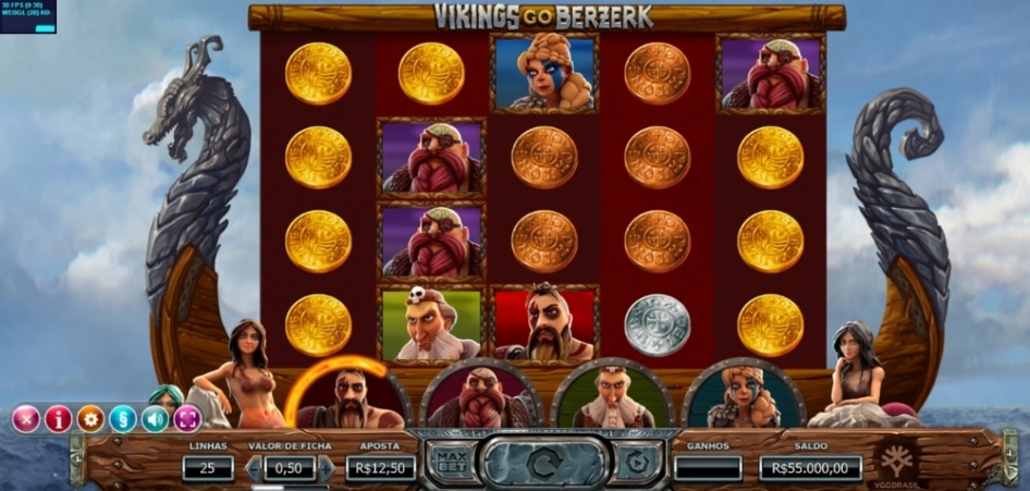 Vikings Go Berzerk por Yggdrasil