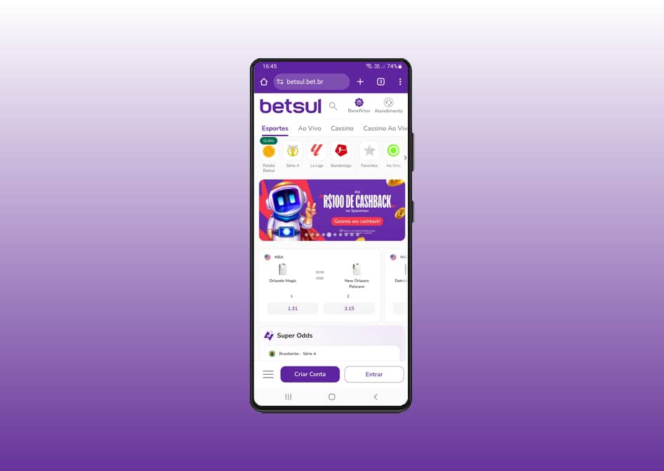 android app betsul 1