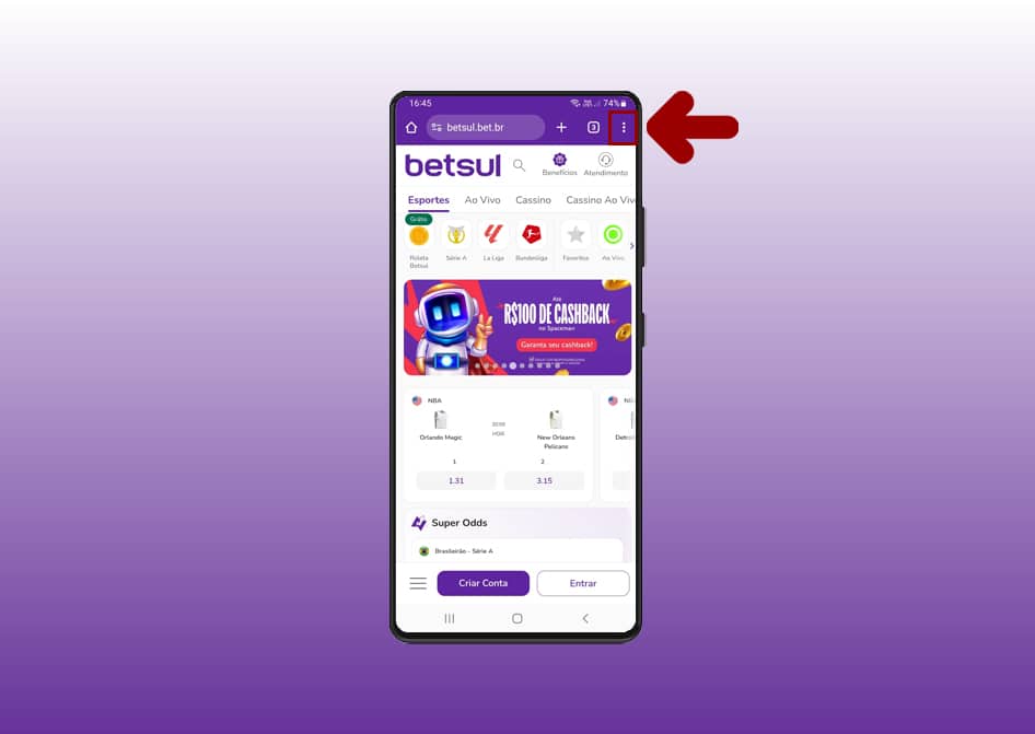 android app betsul 2