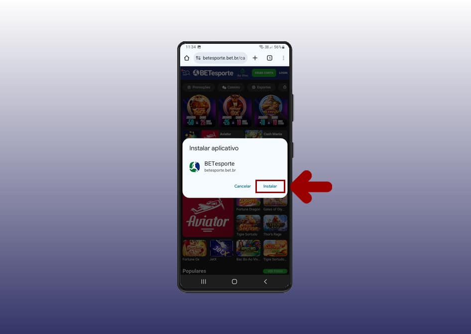betesporte app android 5
