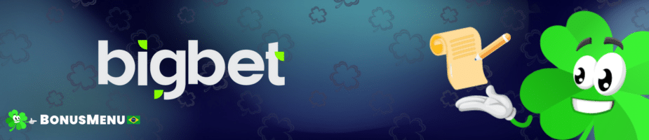 Cadastro BigBet banner