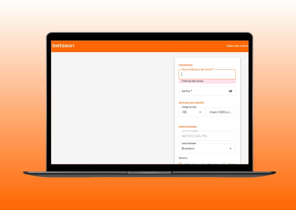 cadastro betsson computador 5