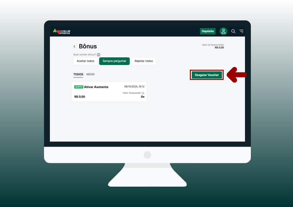 código promocional casa de apostas bonus 3