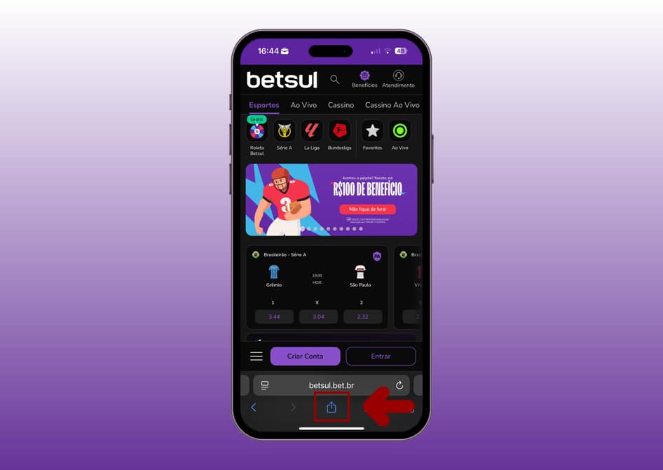 ios app betsul 2