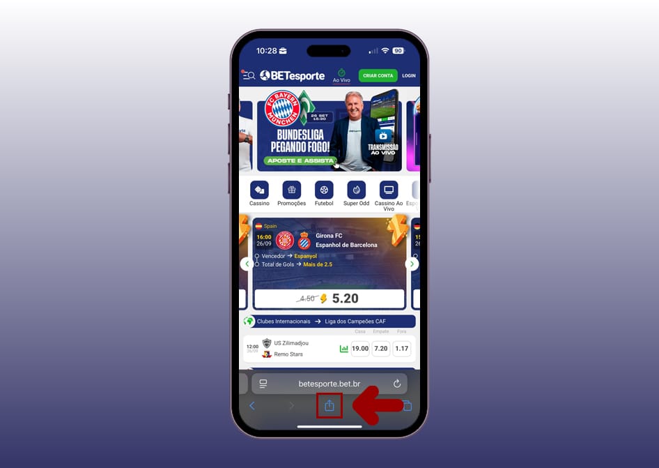 app betesporte ios 2