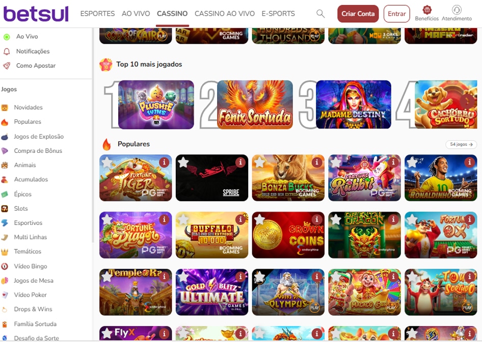 jogos betsul