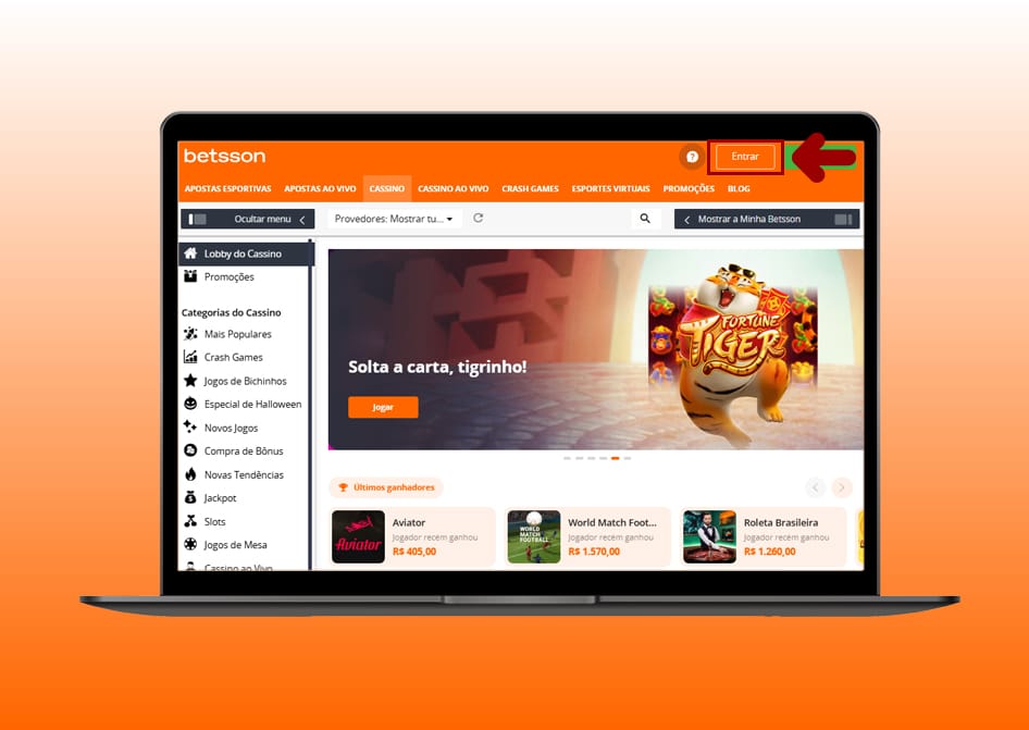 login betsson computador 2