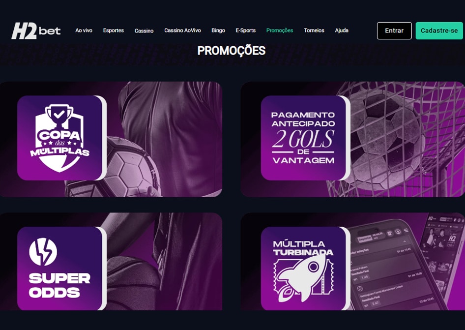 promoções h2bet