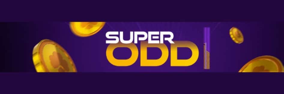 Página de apostas esportivas da Lance de Sorte com um banner de 'Super ODD'. Um jogo de futebol é mostrado com a cotação (odd) turbinada destacada em amarelo.