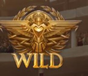 Símbolo Símbolo WILD slot Campeões de Roma por Yggdrasil