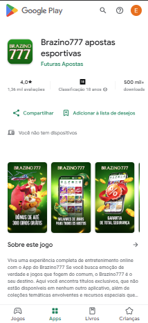 Braxino 777 Mobile App