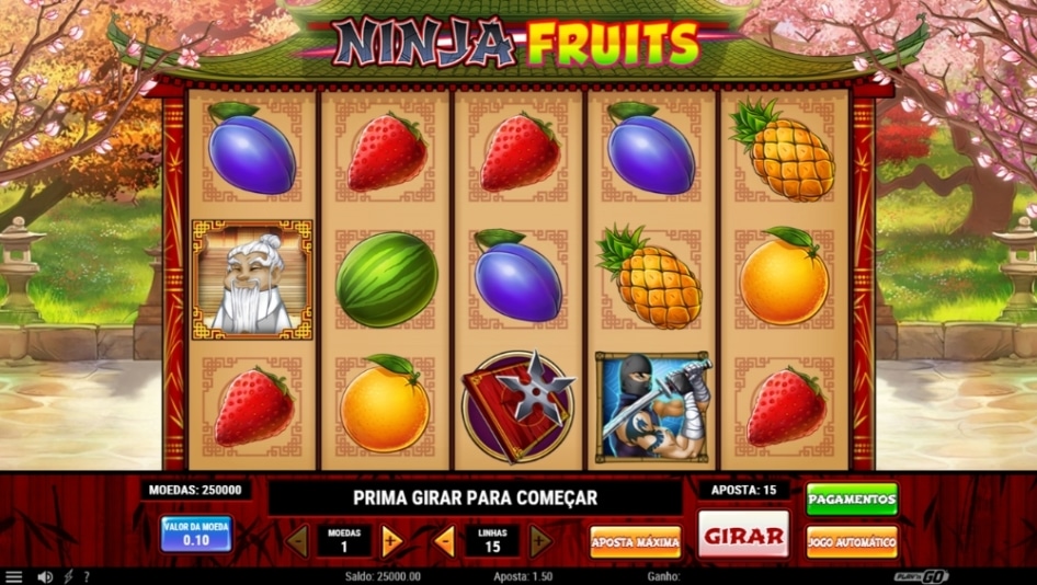 Ninja Fruits por Play'n GO