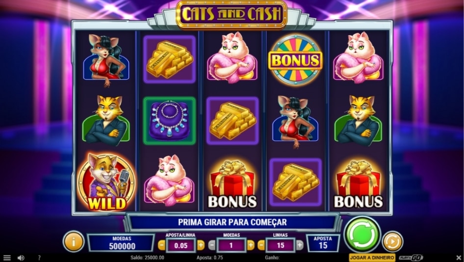 Cats and Cash por Play'n GO