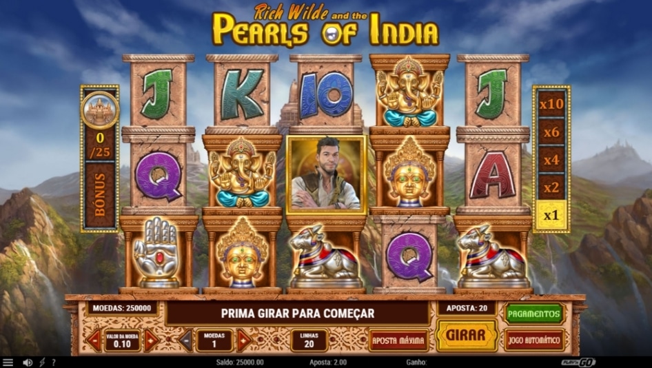 Pearls of India por Play'n GO