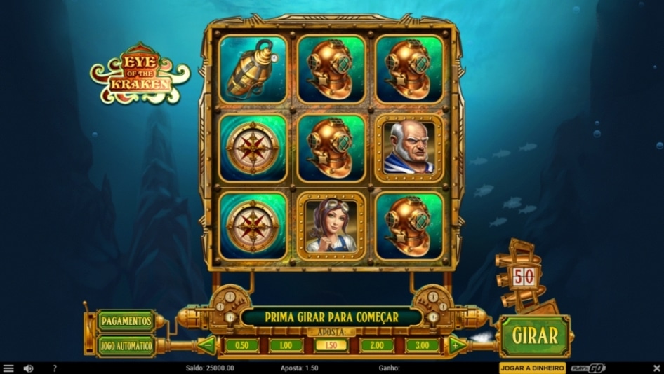 Eye of the Kraken por Play'n GO