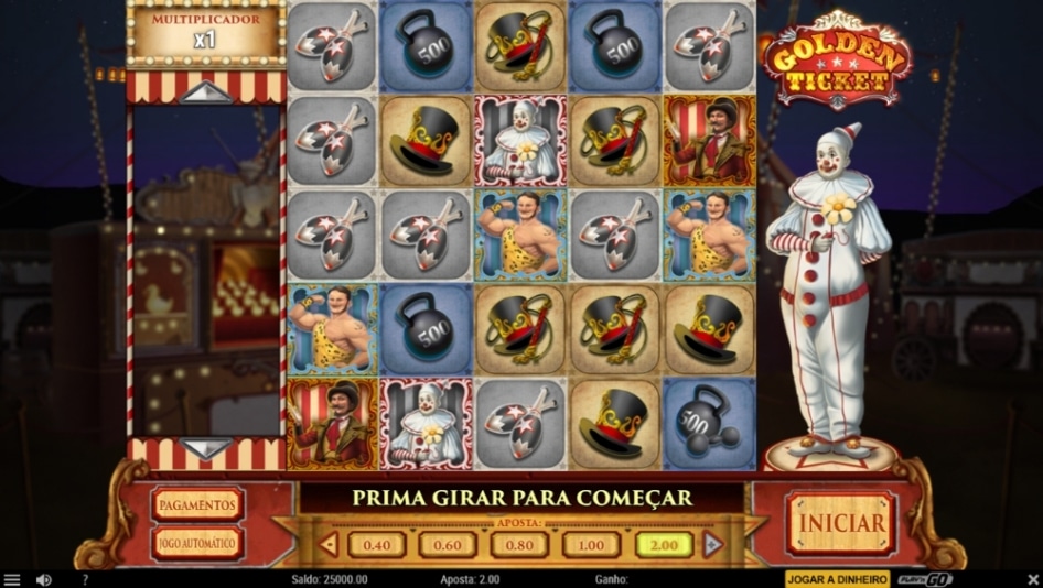 Golden Ticket por Play'n GO