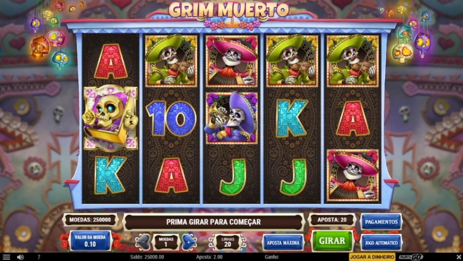 Grim Muerto por Play'n GO