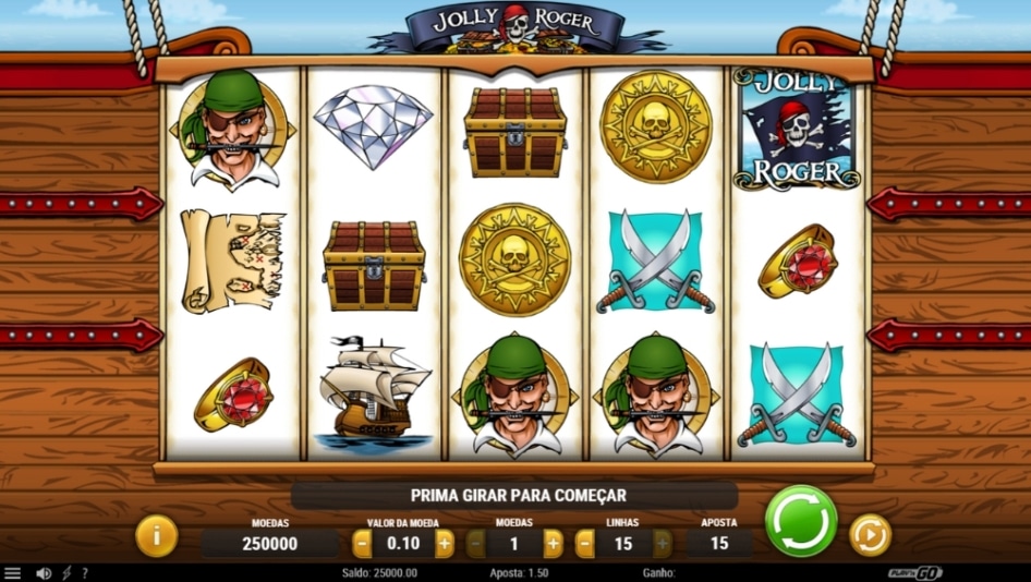 Jolly Roger por Play'n GO