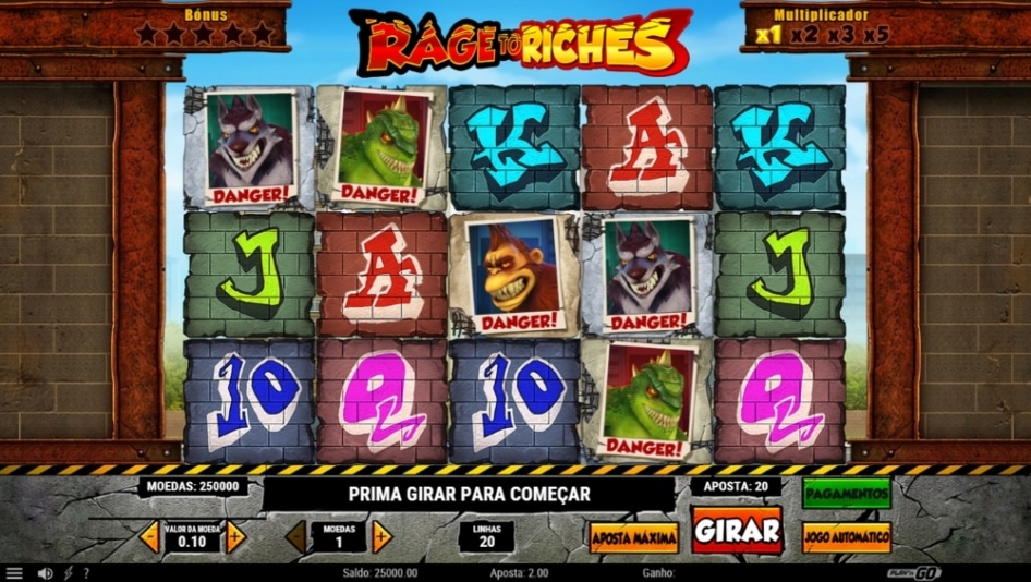 Rage to Riches por Play'n GO