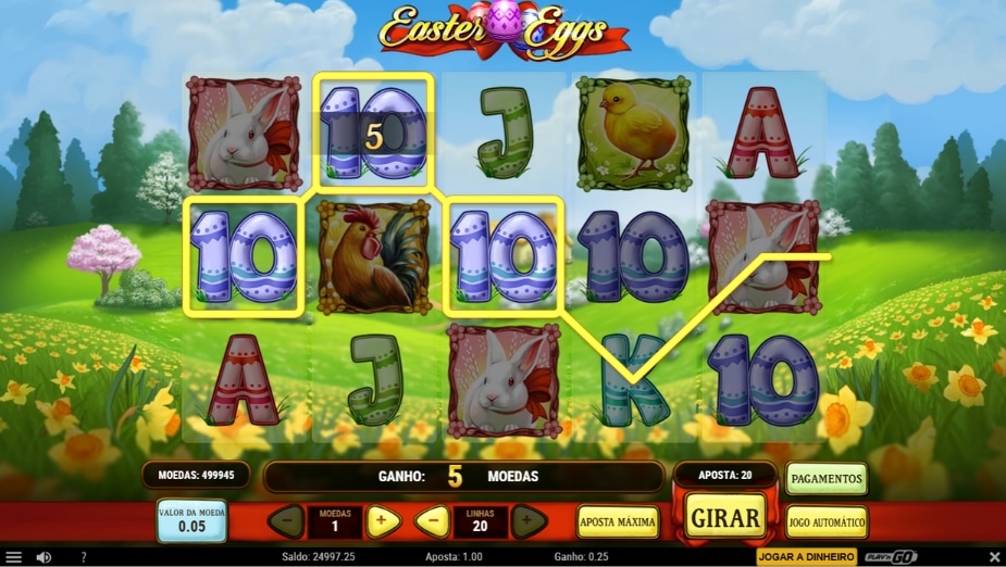Tema e Símbolos Easter Eggs