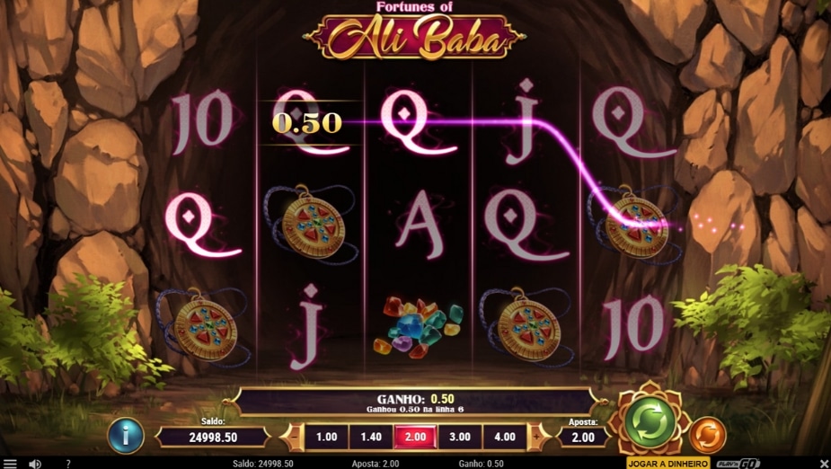 Tema e Símbolos Fortunes of Ali Baba