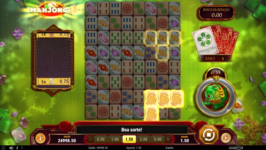 Tema e Símbolos Mahjong 88