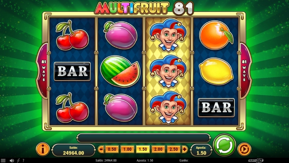 Tema e Símbolos Multifruit 81
