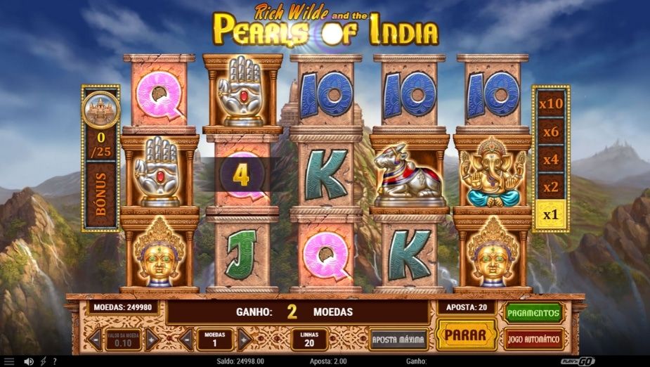 Tema e Símbolos Pearls of India