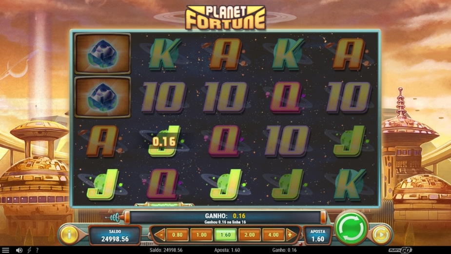 Tema e Símbolos Planet Fortune