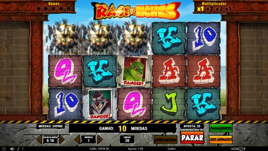 Tema e Símbolos Rage to Riches