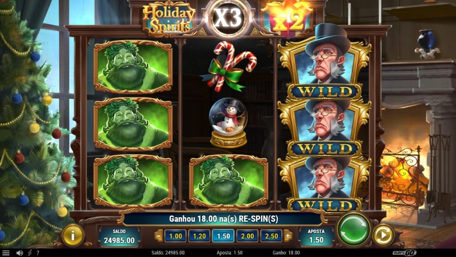 Tema e Símbolos de Holiday Spirits