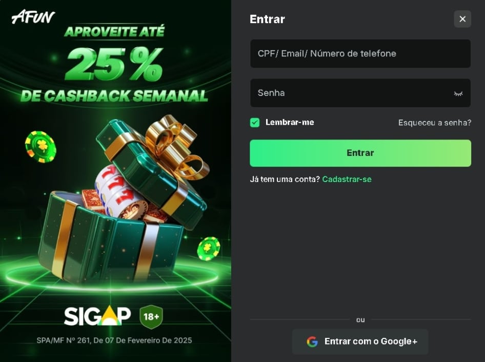 afun-cassino-login
