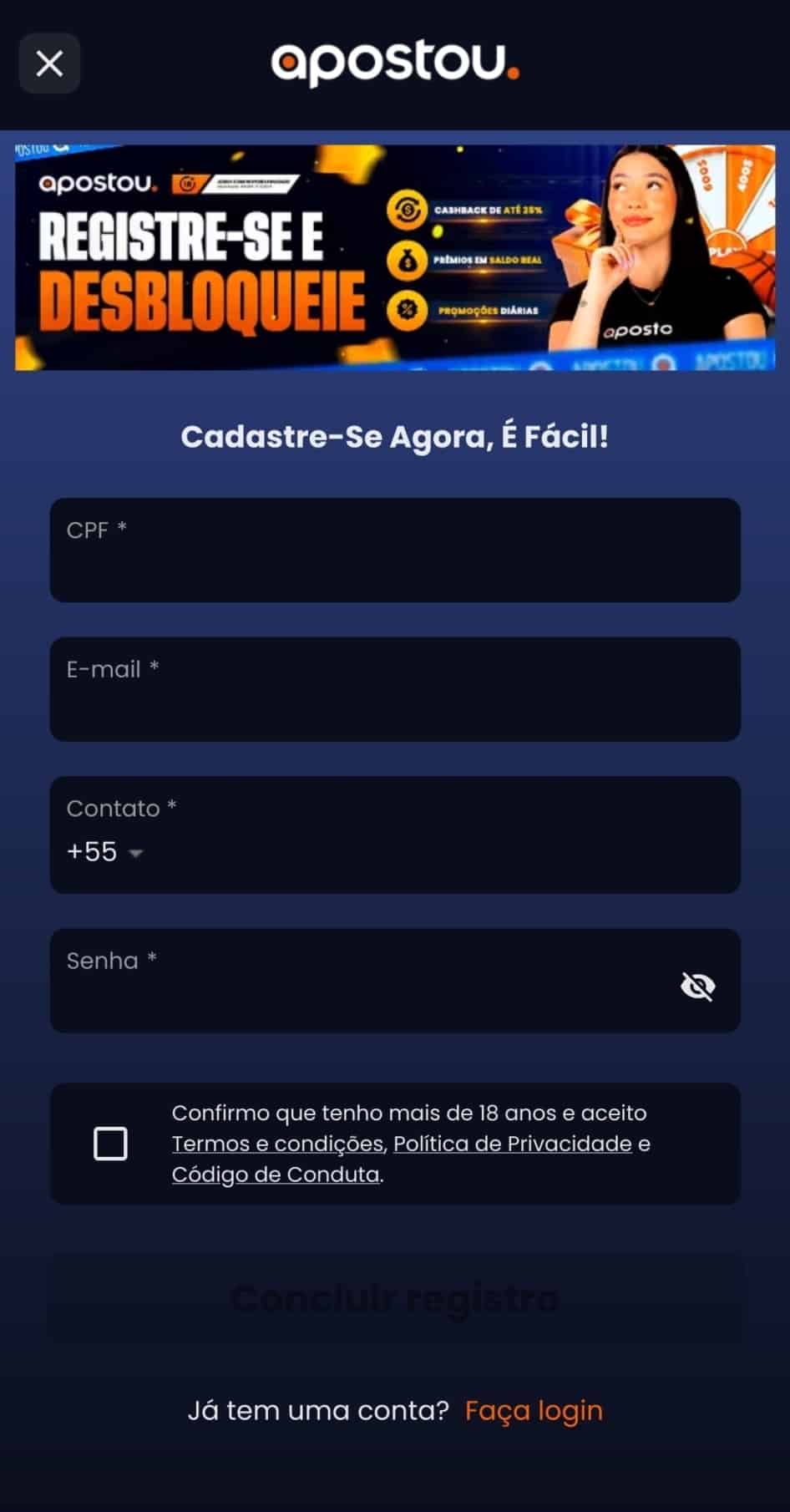 apostou-bet-app-cadastro