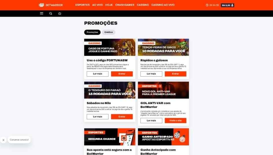 betwarrior-cassino-bonus-e-promocoes