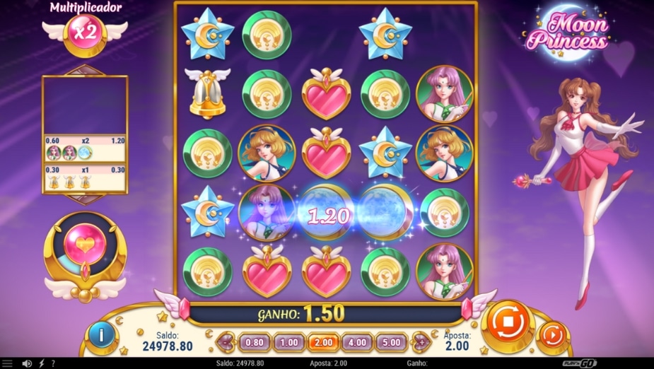 caça-níquel online moon princess tempestade