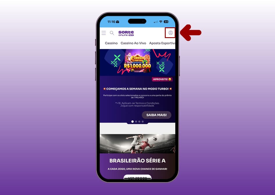 cadastro sorte online app 2
