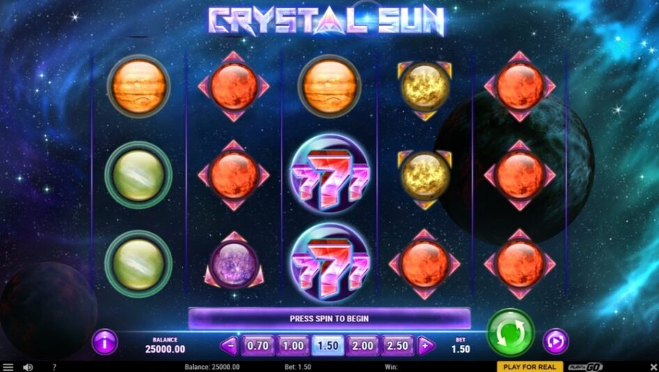 Crystal Sun por Play'n GO