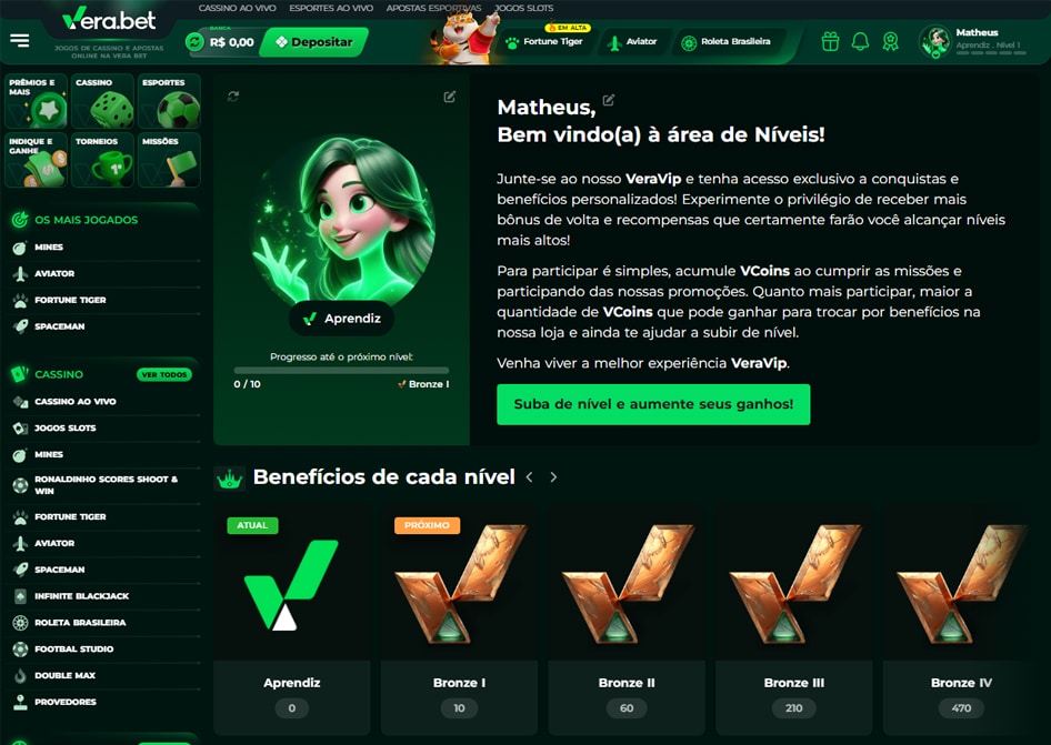 programa vip vera bet