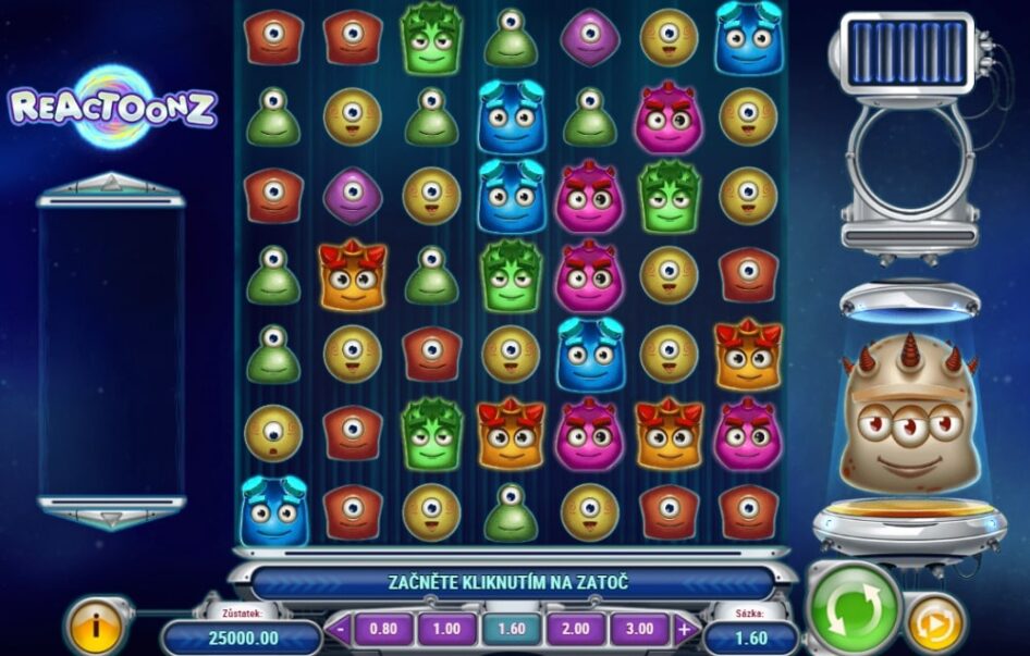 Reactoonz por Play'n GO