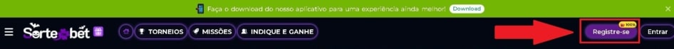 sortenabet-cassino-cadastro-botao