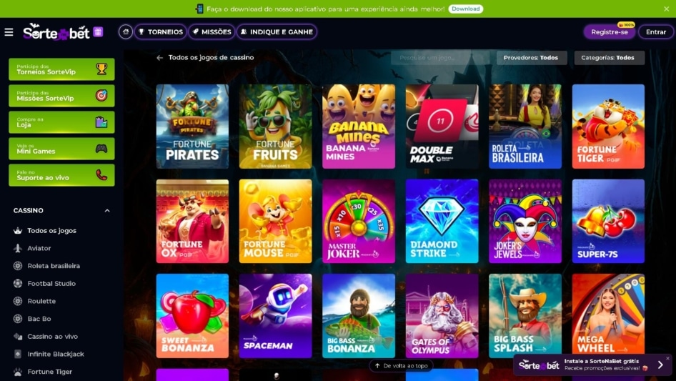 sortenabet-cassino-catalogo-de-jogos
