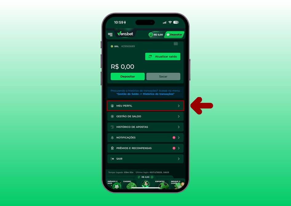 verificação vera bet 2