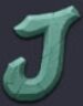 Símbolo Letra J slot Alibaba’s Cave of Fortune por PG Soft