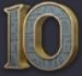 Símbolo Número 10 slot Anubis Wrath por PG Soft