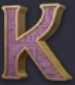 Símbolo Letra K slot Anubis Wrath por PG Soft
